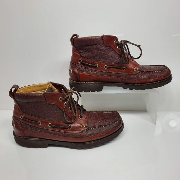 L.L. Bean Shoes Ll Bean Allagash Bison Leather Chukka Boots Boots